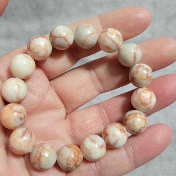 Red Jasper Beaded Bracelet - Picture 8 of 11